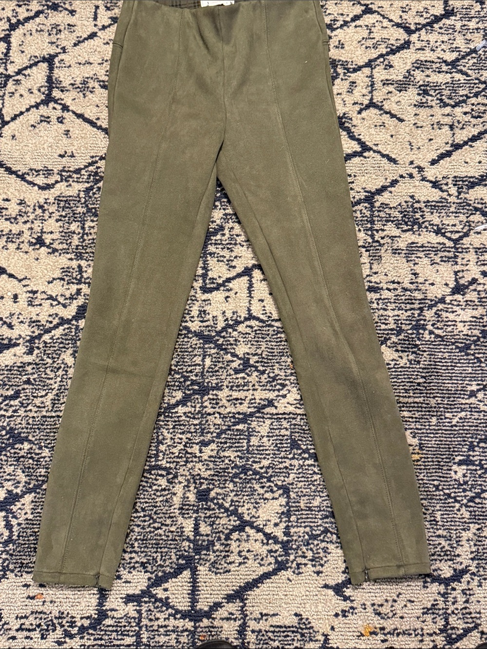 Anthropologie Olive Skinny Ponte Jeans